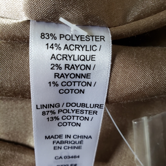 Ricki's XS houndstooth dresscoat/peacoat/trenchcoat - Picture 3 of 7